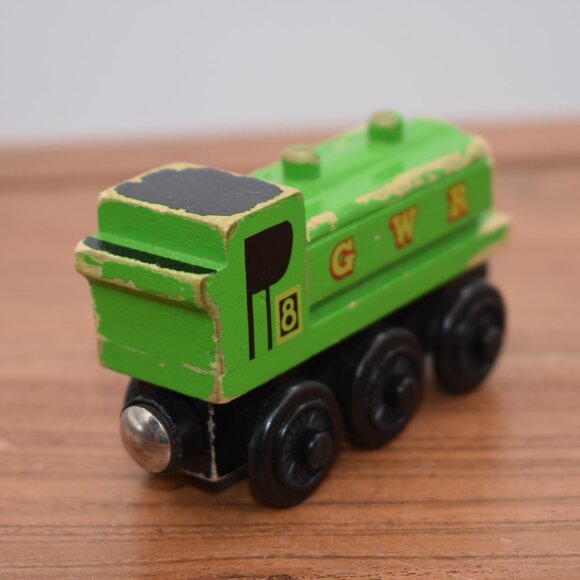 Duck GWR #8 Thomas the Tank Wooden Railway Train Engine Vintage Train 2003 - Picture 5 of 6